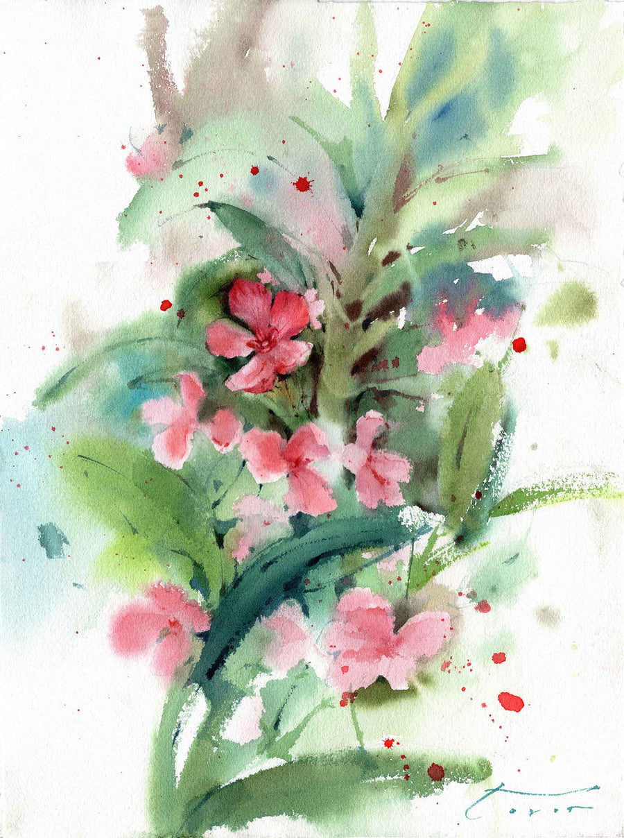 Fuchsia Floral Arrangement